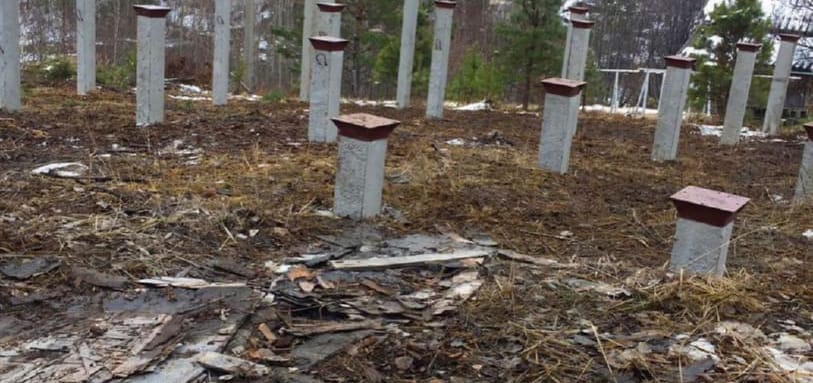 Фундамент на забивных ЖБ сваях